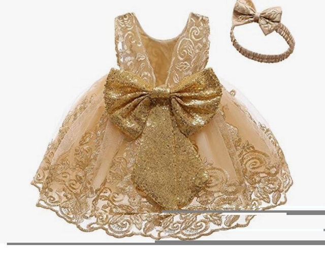 Baby Girls Embroidered Lace Dress! Size 3-6 Months! - photo 2