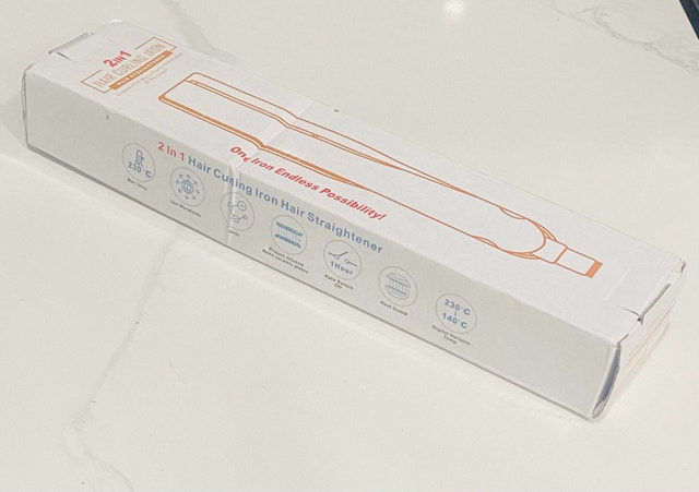 2-in-1 Hair Straightener! Gold - photo 5