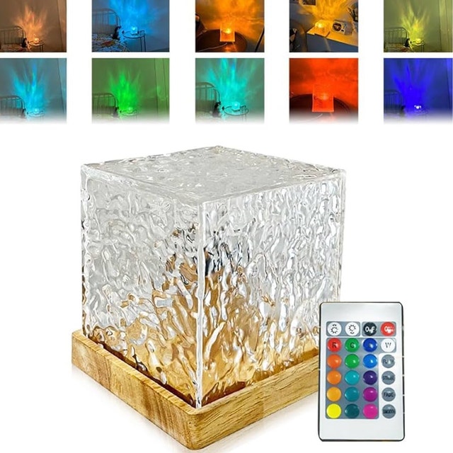 Water Wave Dynamic Projection Atmosphere Lamp