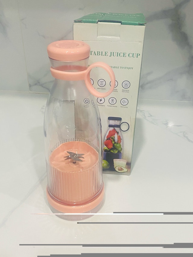 Portable Juice Cup! Pink - photo 4