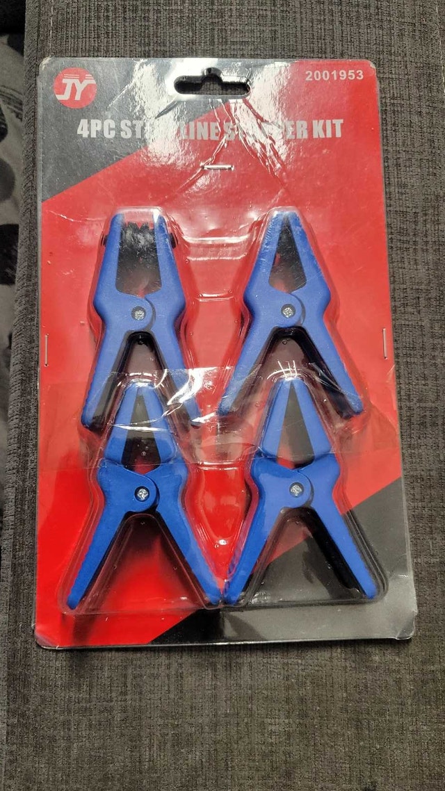 JY 4PC Spring Clamp Set