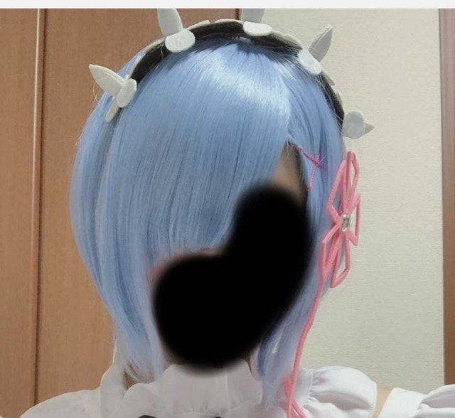 Professional Synthetic Fibre Wig, Light Blue - photo 2