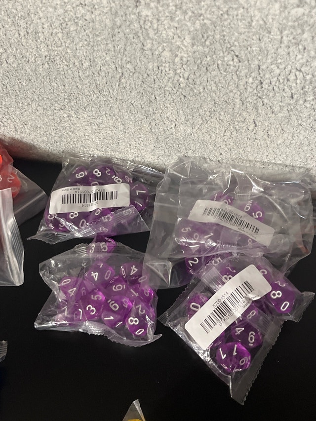 10 Sided Dice- In Multicolours! - photo 3