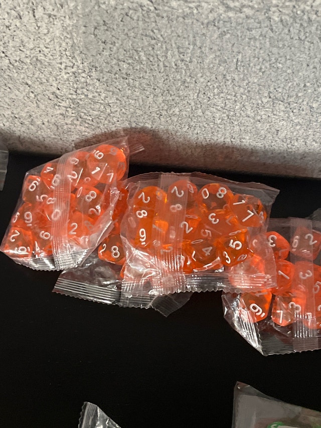 10 Sided Dice- In Multicolours! - photo 4