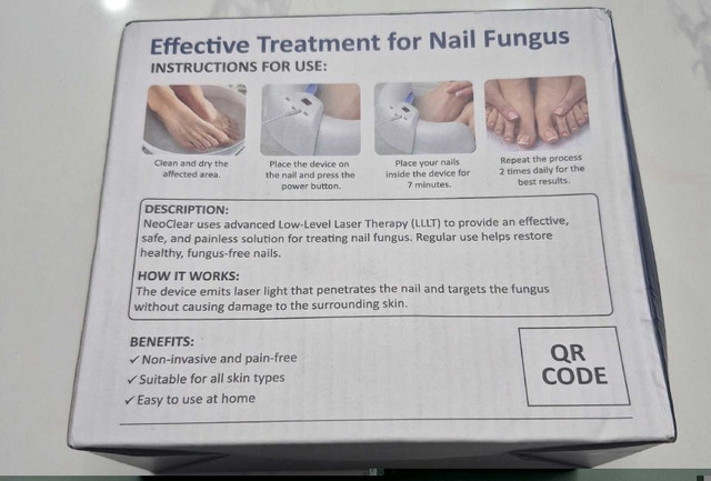Neoclear Nail Fungus treatment Device - photo 3