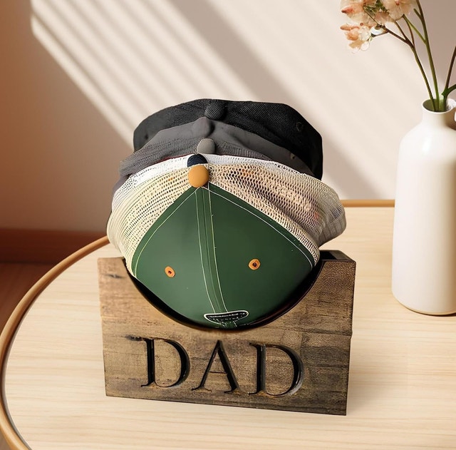 Wooden Dad Hat Holder!