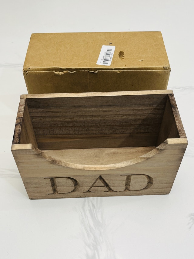 Wooden Dad Hat Holder! - photo 3