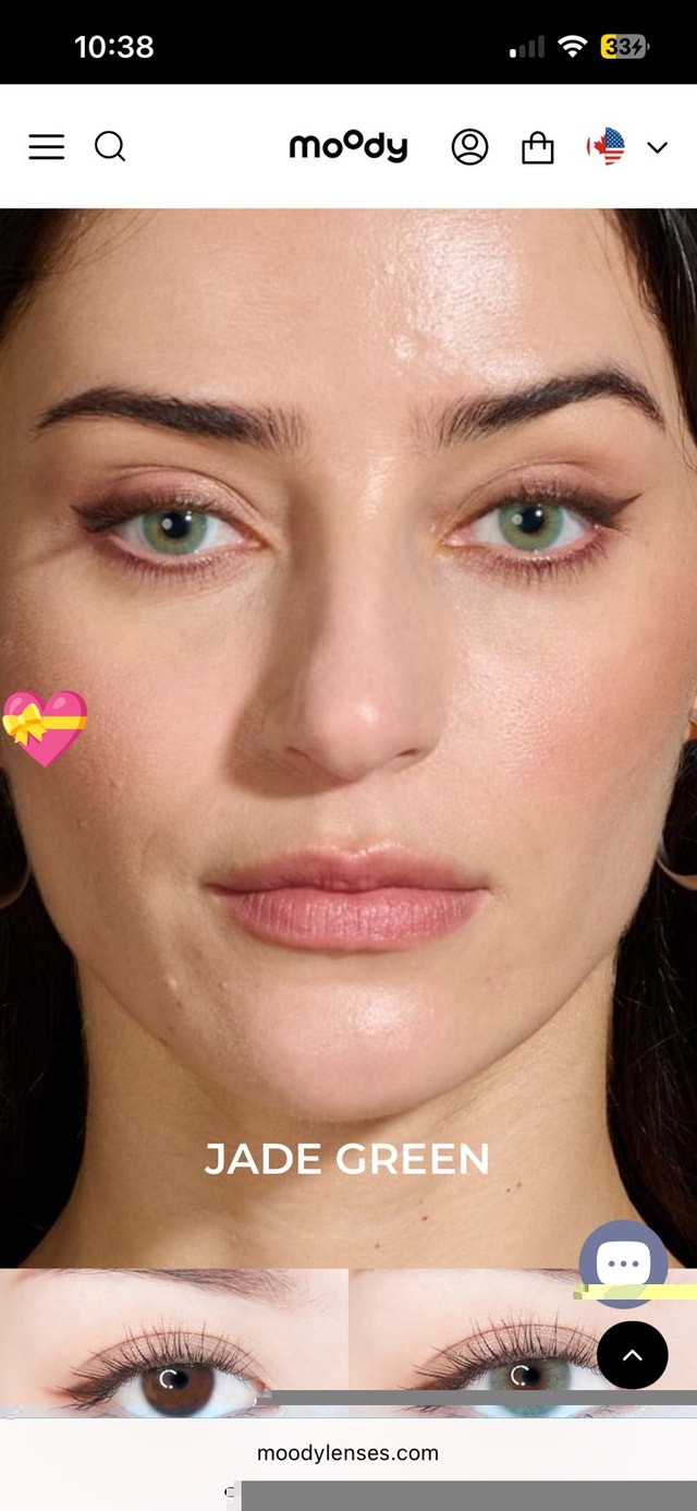 Moody Jade Green Contacts - photo 2