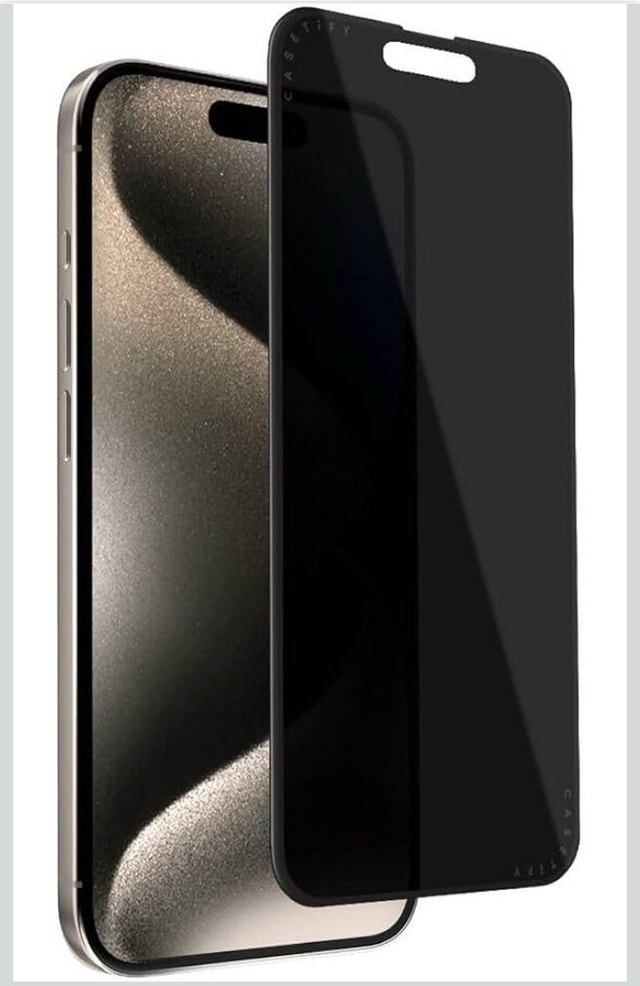 Casetify iPhone 15 Pro Impact Privacy Screen Protector - photo 4