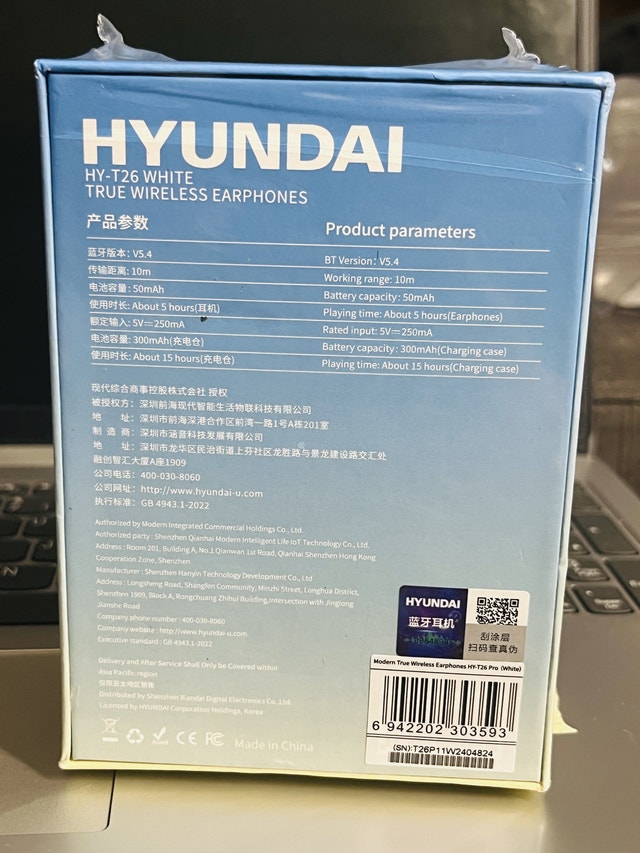 Hyundai Pro Wireless Earphones - photo 4