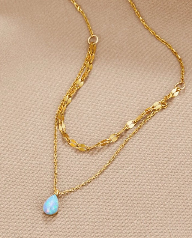 Teardrop Layered Necklace! - photo 2