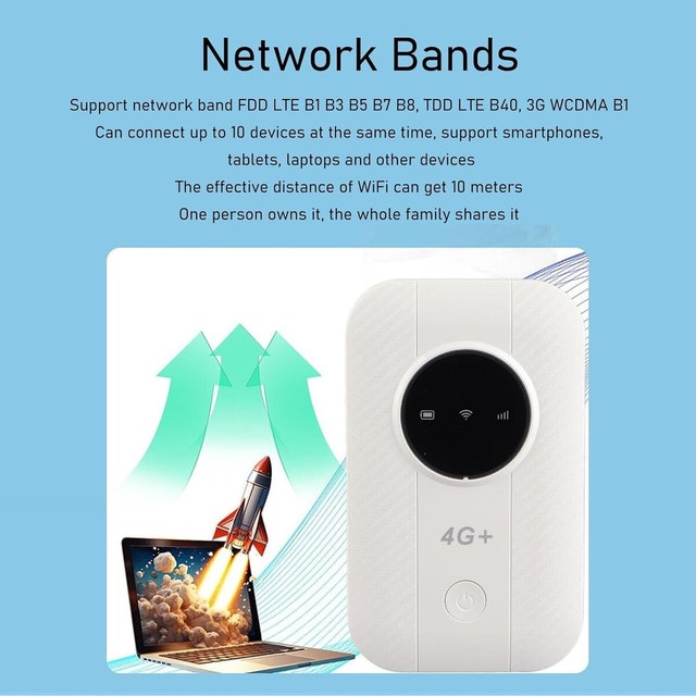 4G+ Wireless Mobile WifiPlus - photo 3