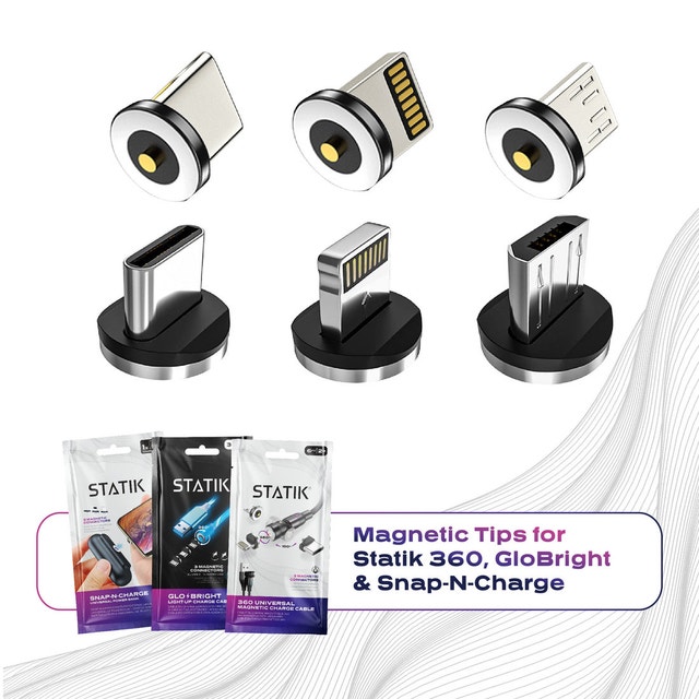 Magnetic Tips for STATIK cables