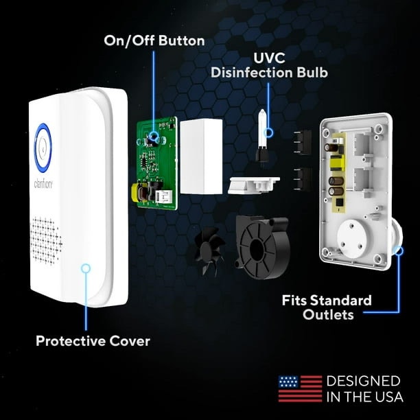 Clarifion ODRx Air Purifier; UVC Light - photo 2