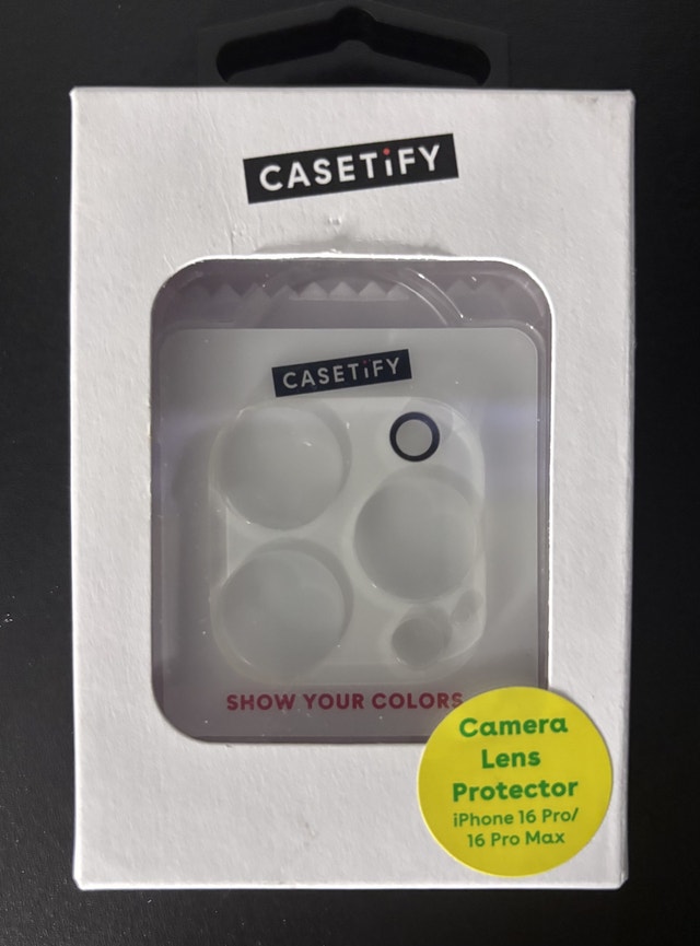 CaseTify iPhone 16 Pro / Pro Max Camera Lens Protector - photo 3