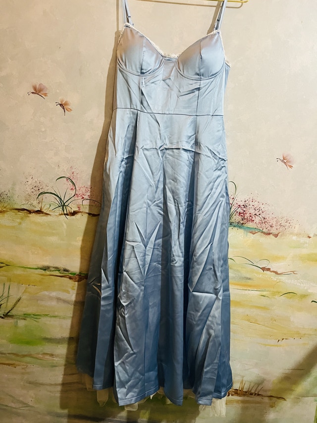 Sky Blue Cocktail Dress-Size M - photo 2