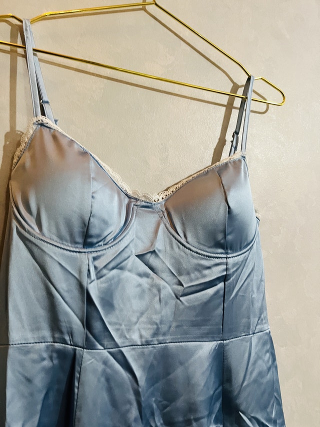 Sky Blue Cocktail Dress-Size M - photo 3