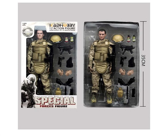 12" ACTION FIGURE, SPECIAL FORCES