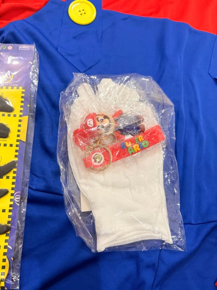 Super Mario Costume Mens Small - photo 5