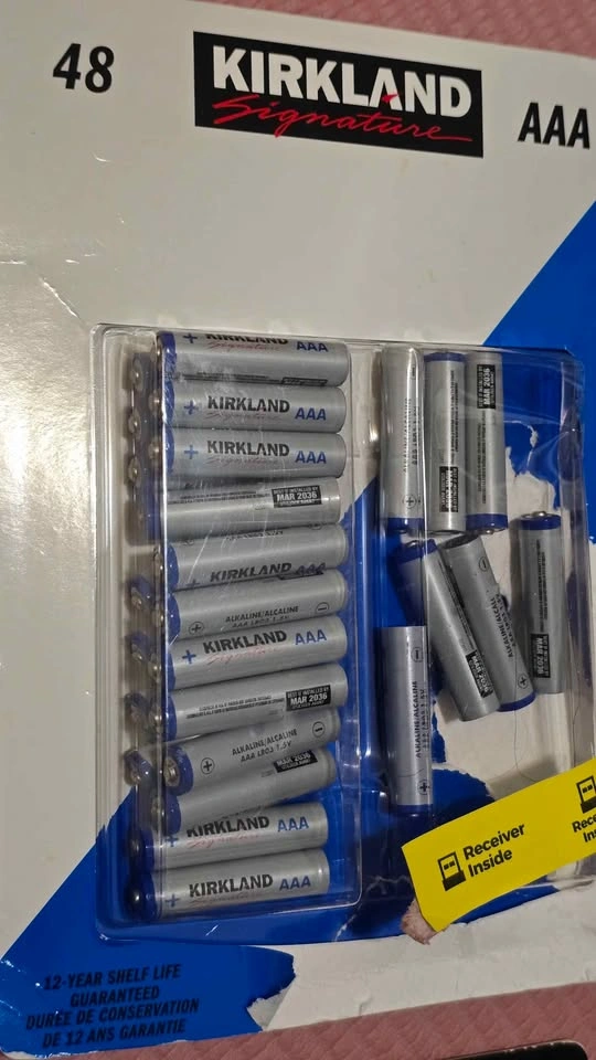 Duracell, Kirkland Signature, and Amazon Basics AA & AAA Battery - photo 3