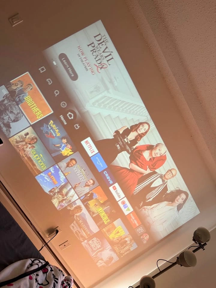 Projector with 4k Amazon Fire Stick Bundle - photo 5