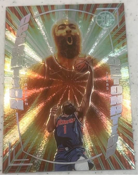 James Harden Illusion Basketball Card - photo 3