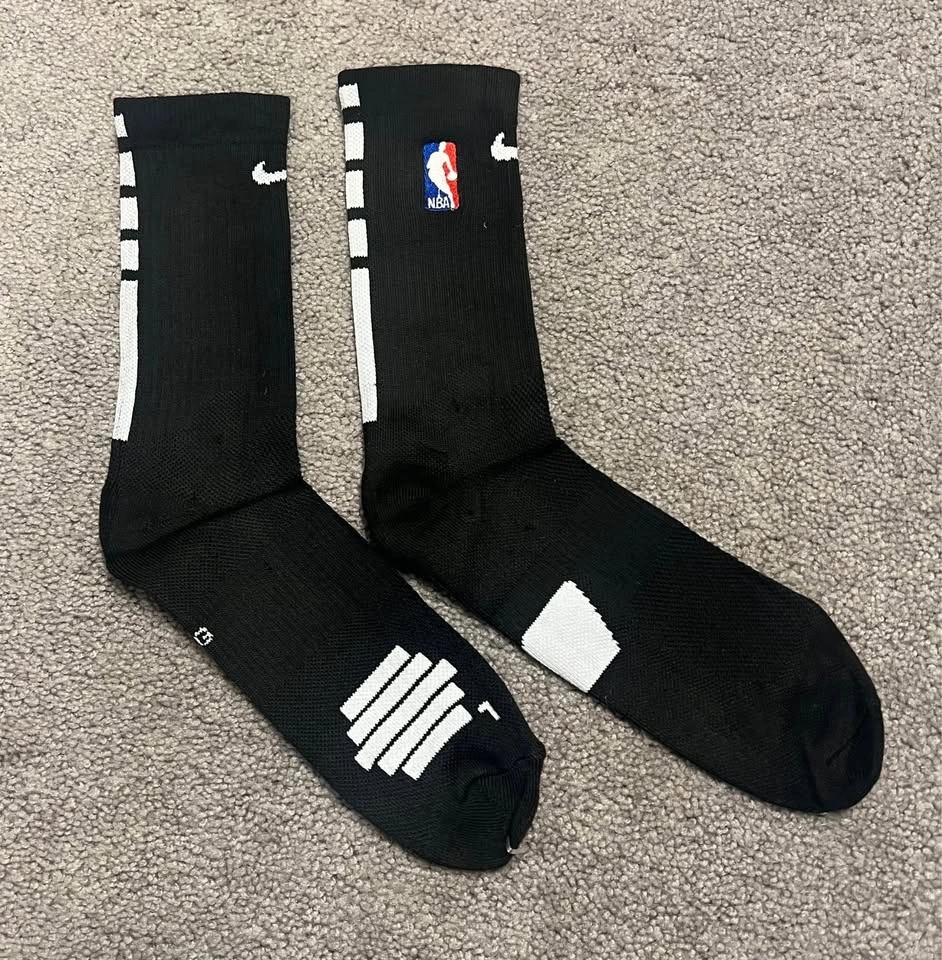 Nike Elite Crew NBA Basketball Socks - 3 Pairs 8-12 - photo 5