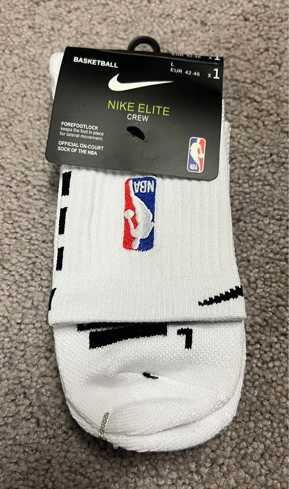 New Basketball Crew Socks Men’s Large 8-12