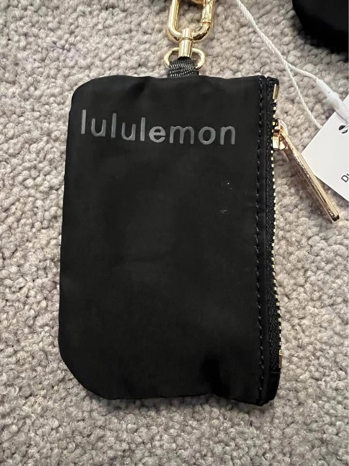 New Lulu Dual Pouch Wristlet Wallet Card Holder Coin Purse - photo 4