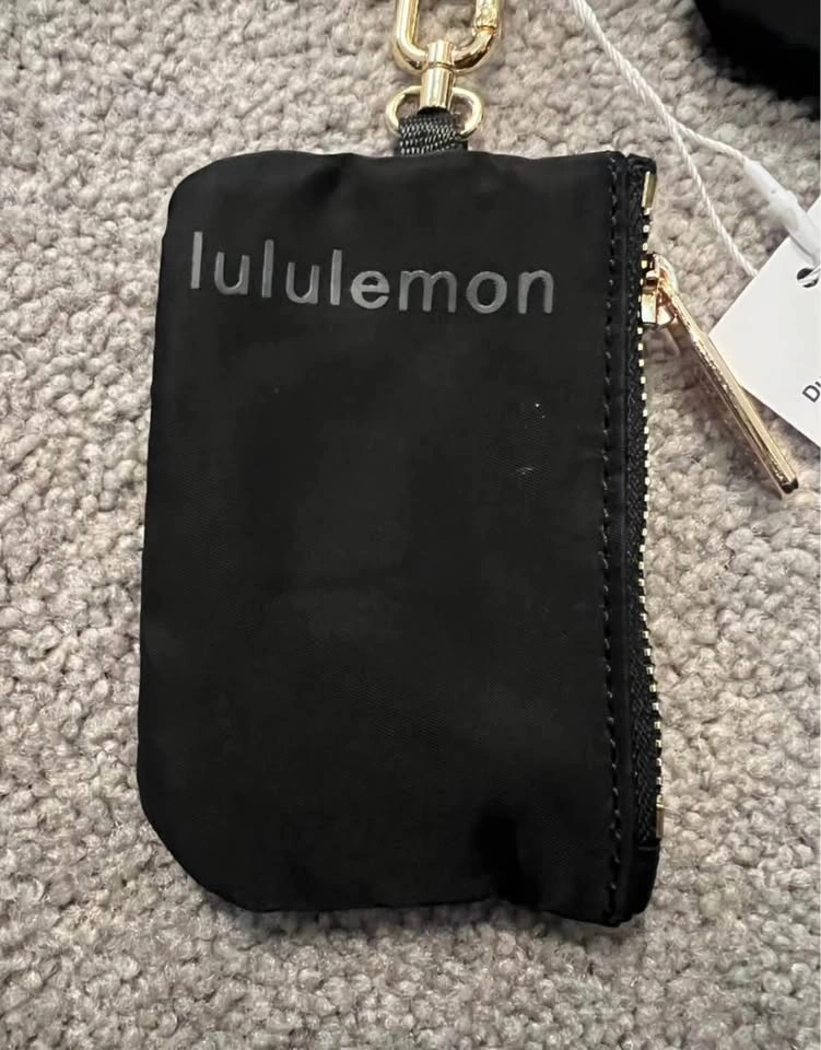 New Lulu Dual Pouch Wristlet Wallet Card Holder Coin Purse - photo 5