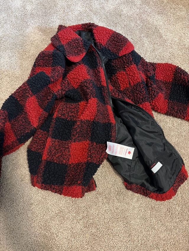 Flannel Sweater Jacket