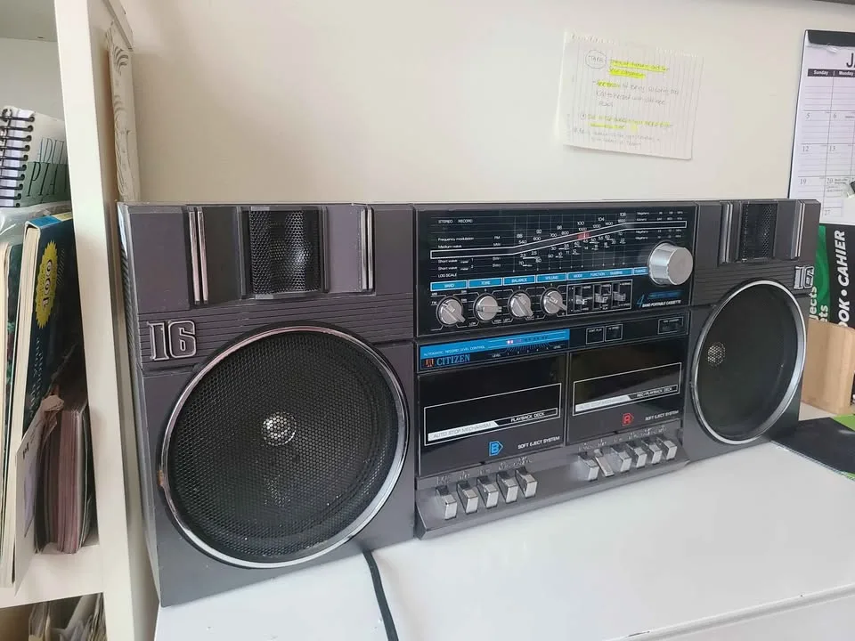 Citizen JTR 1456 Stereo 4 Band Radio Dual Cassette Recorder image indicator(3)