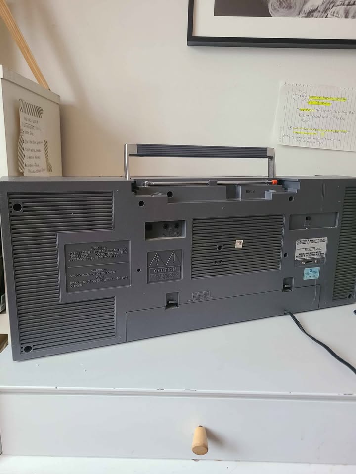 Citizen JTR 1456 Stereo 4 Band Radio Dual Cassette Recorder - photo 5