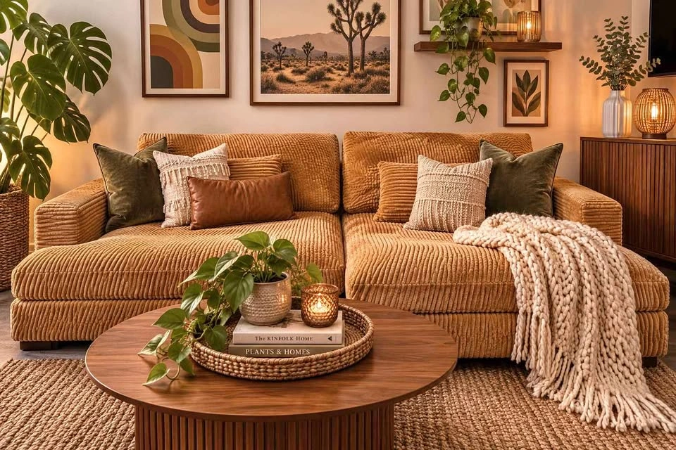 MCM cloud sectional/couch