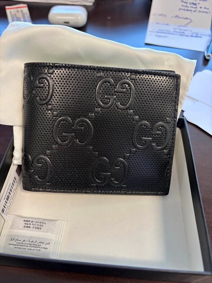 Gucci GG Tennis Embossed Wallet