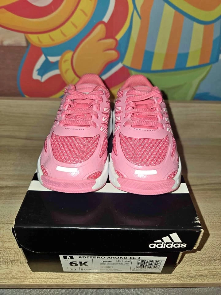 Adidas Toddler Pink Sneakers-size 6