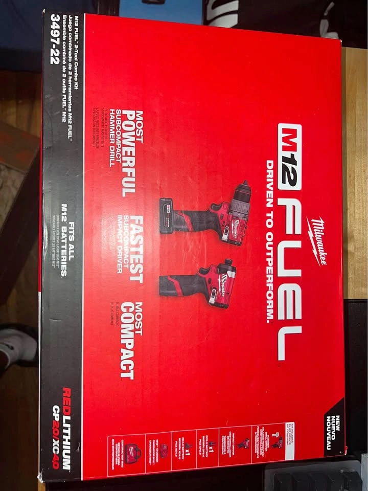 Milwaukee M12 FUEL 2-Tool Combo Kit (3497-22)