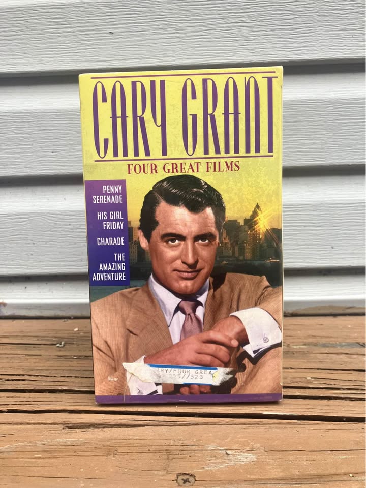 Cary Grant Four Great Films VHS Box Set - Brand New - photo 3