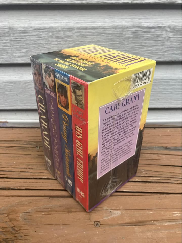 Cary Grant Four Great Films VHS Box Set - Brand New - photo 4