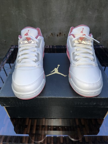 Air Jordan RETRO 5 LOW 'Crafted For Her Desert Berry' 7Y/8.5W - photo 2