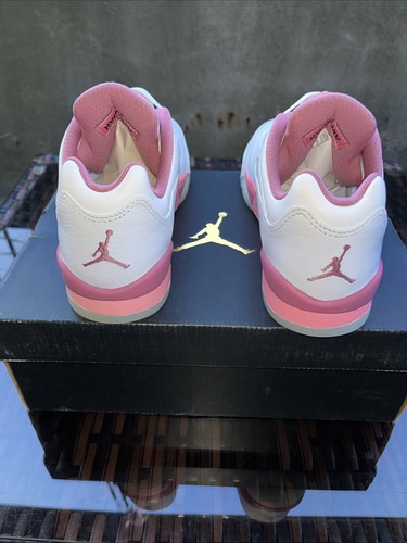 Air Jordan RETRO 5 LOW 'Crafted For Her Desert Berry' 7Y/8.5W - photo 3