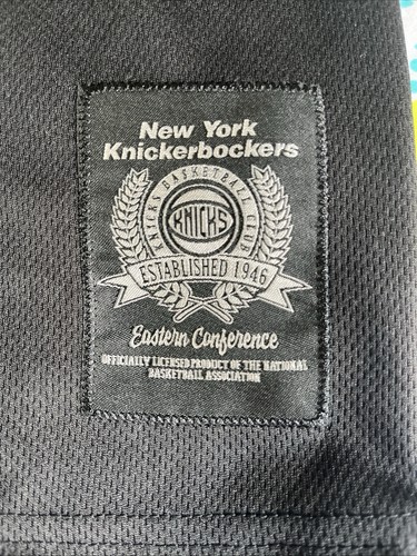 NWT New York Knicks NBA Jersey Black Muscle Tank Top Ultra Game - photo 2