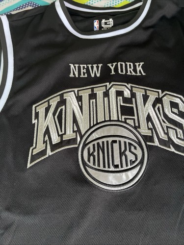 NWT New York Knicks NBA Jersey Black Muscle Tank Top Ultra Game - photo 4