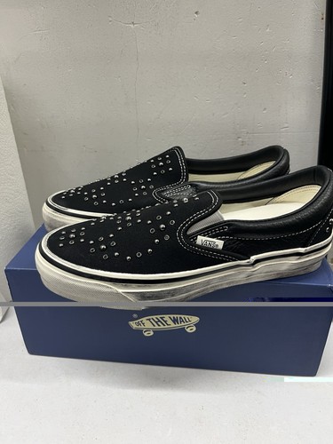 Vans LX Classic Slip-On 98 Pearlized Blackout Size 7 Men