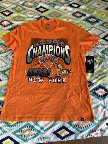 47 Brand New York Knicks 2026 NBA Champions ’47 Franklin Tee