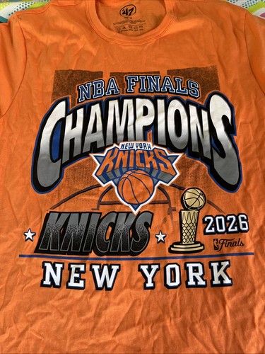 47 Brand New York Knicks 2026 NBA Champions ’47 Franklin Tee - photo 4