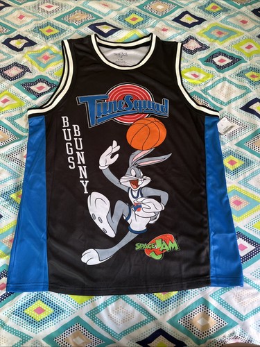 NWT Space Jam Looney Tunes '96 Jersey Bugs Bunny Size XL