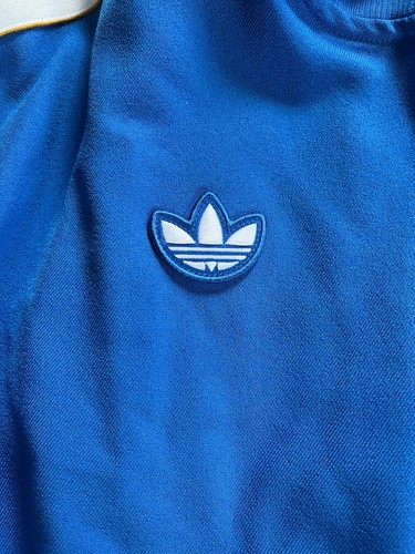 Men's Adidas Originals Blue Bird Real Madrid Track Top Jacket - photo 4