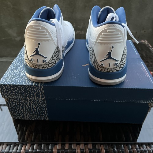 Air Jordan 3 Retro 'Washington Wizards' CT8532 148 Size 11 - photo 3