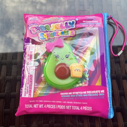 Taba Jelly Squeezable Avocado. Viral Squishy Toy Comes With Pouc